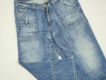 komplet szerokie spodnie i bluzki: Spodnie 3/4 Damskie, S, stan - Dobry