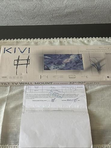 кронштейн для тв: KIVI Tilt TV Wall Mount – divara quraşdırılan universal asqı - Ekran — 1