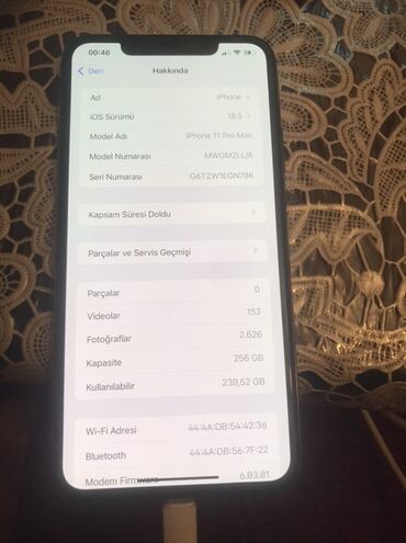 Apple iPhone: IPhone 11 Pro Max, 256 GB, Qızılı, Face ID — 2