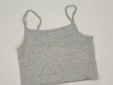 bluzki czarne basic: Sinsay, Top damski, rozmiar M — 1