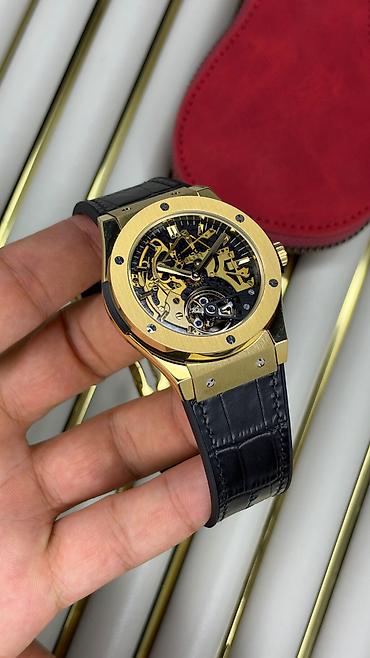 ucuz saat: Yeni, Qol saatı, Hublot, rəng - Qızılı — 2