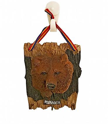 Сувенир настенный «Медведь Romania» 🐻 Оригинальный декоративный at lalafo.kg Сувенир настенный «Медведь Romania» 🐻 Оригинальный декоративный