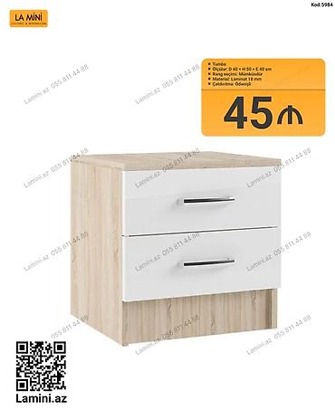 Tumba – La Mini (Kod: 5984) - Ölçülər: Dərinlik 40 × Hündürlük 50 × lalafo.az -da Tumba – La Mini (Kod: 5984) - Ölçülər: Dərinlik 40 × Hündürlük 50 ×