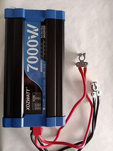 transformator satilir: 7000 Watliq invertor satiram. Tam sinusdu. 12 Voltu 220 Volta ceviren — 4