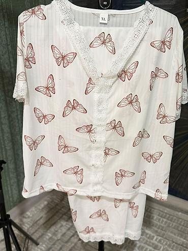 soft shell: Пижама, Хлопок, Китай, С кружевом, XL — 5