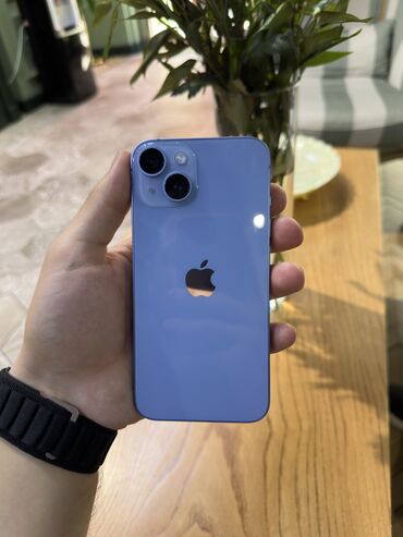 basavik qutu: IPhone 14, 128 GB, Mavi, Simsiz şarj, Face ID