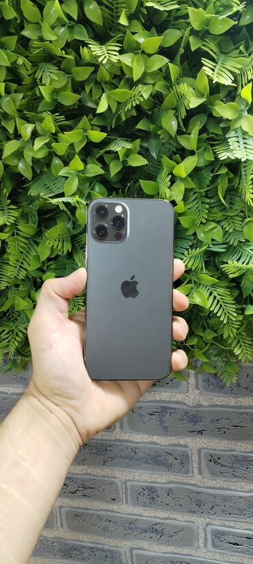 телефон iphone: IPhone 12 Pro, 128 GB, Graphite, Kredit, Face ID