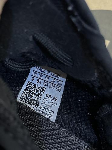 Мужская обувь: Мужские кроссовки, 42.5, Adidas, Б/у, цвет - Черный, Самовывоз, Платная доставка — 2