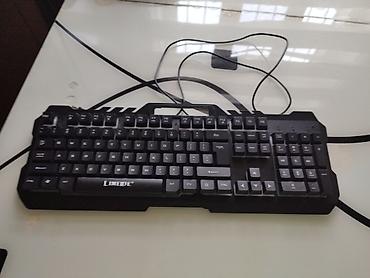 LIMEIDE USB klaviatura - Tam ölçülü, oyun üslublu dizayn: ayrı rəqəm