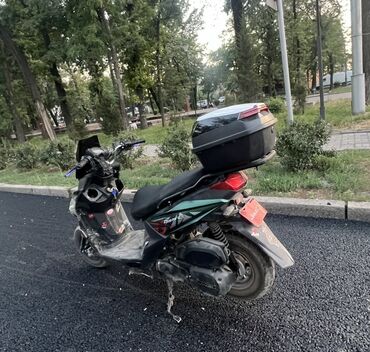 глушитель для скутера: Скутер 150 куб. см, Бензин, Колдонулган