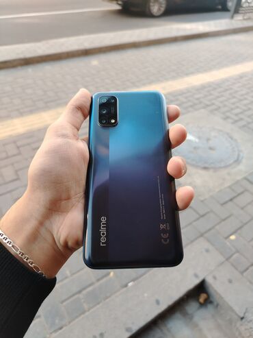 Realme: Realme 7i, 128 GB, rəng - Qara, Zəmanət, Barmaq izi, İki sim kartlı