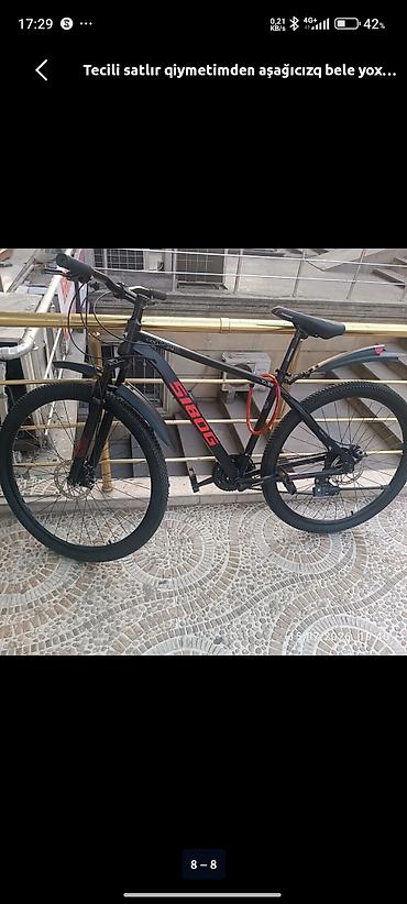 velosiped motoru: SIBOG dağ/şəhər velosipedi - Gödəkcəli yüngül alüminium tipli çərçivə — 3