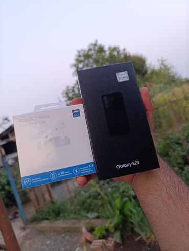 Samsung Galaxy S23, 256 GB, rəng - Gümüşü, Simsiz şarj, İki sim kartlı, Face ID