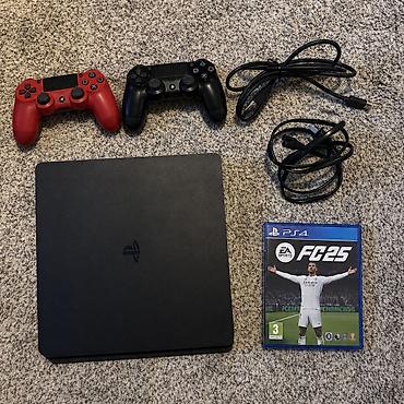 сега игры: PlayStation 4 Slim С FC 25 И другими играми Есть игры FC 25, Dirt — 1