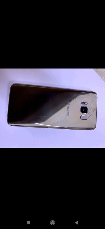 Samsung: Samsung Galaxy S8, Б/у, 64 ГБ, цвет - Золотой, 2 SIM, eSIM