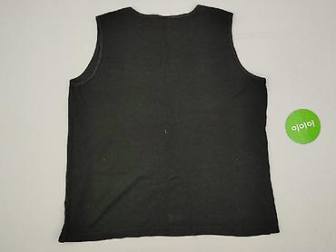 bluzki czarne: Top damski, rozmiar 3XL — 3