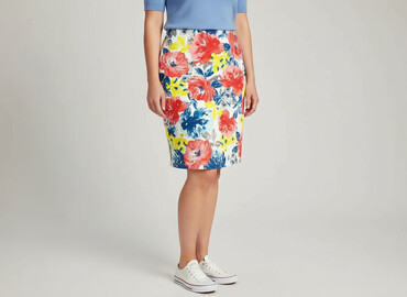 spódnice wysoki stan rozkloszowane: TU Woman, Women`s skirt, size 2XL