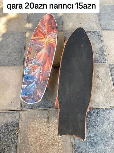 skeytbor: Skateboard lövhələri ikisi birlikdə 25 azn - Qara lövhə – 15 AZN - — 1