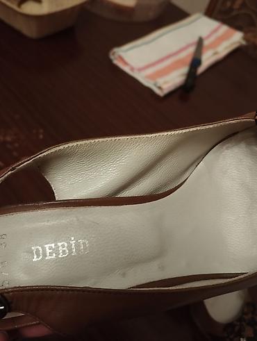 Tuflilər: Qadın açıq dabanlı hündür daban ayaqqabısı – DEBİD - Brend: DEBİD — 3