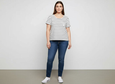 tommy hilfiger t shirty slim fit: T-shirt damski, rozmiar XL