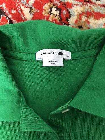 кожаные бу: Уни поло Lacoste,Оригинал - Оригинальный бренд: Lacoste (ярлык на — 3