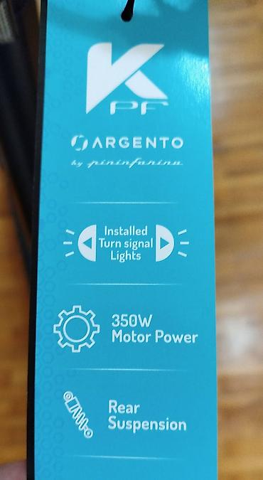 Trotineti, skejtbordovi i hoverbordovi: Argento Pininfarina KPF-El. Trotinet -Top ponuda AKCIJA! ! ! ! — 4