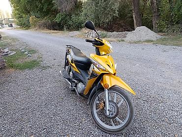 мопеттер: Мопед Honda Wave 110 (реплика/вариант семейства Wave), желтый. или — 2