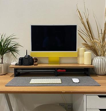 Apple iMac 24″ (M1, 2021) – Əla vəziyyətdə, tam komplekt! Demək olar