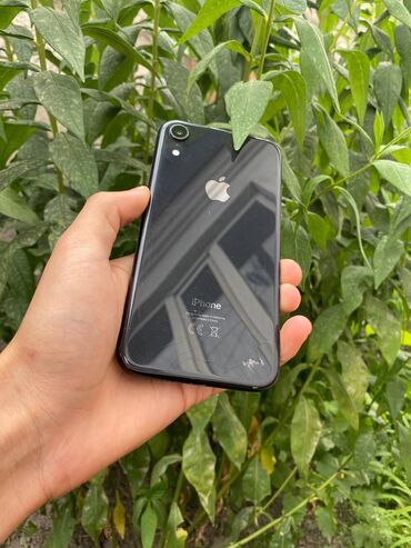 телефон cocacola: IPhone Xr, Б/у, 64 ГБ, Черный, Чехол, Кабель, 78 %
