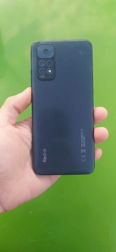 Redmi: Redmi Note 11, 128 GB, rəng - Qara, Face ID