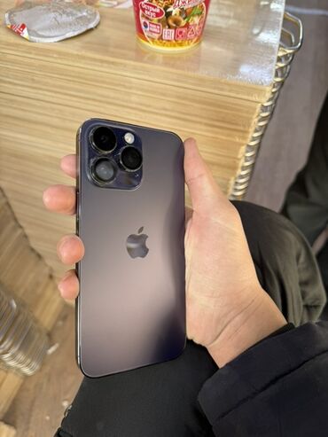 аккумулятор на айфон: IPhone 14 Pro, Новый, 256 ГБ, Deep Purple, Коробка, 83 %