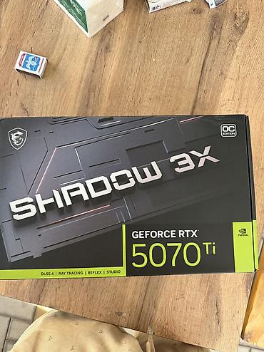 rtx 560: Rtx 5070 ti 16gb Msi shadow 3x Карта со штатов, в идеальном состоянии — 1