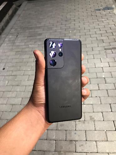 irşad paltaryuyan samsung: Samsung Galaxy S21 Ultra, 256 GB, rəng - Qara, Sensor, Barmaq izi, Simsiz şarj — 1