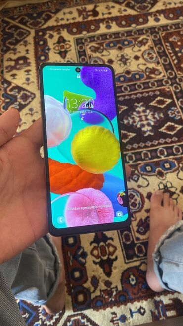 Pontiac: Samsung Galaxy A51, 64 ГБ, цвет - Белый, Две SIM карты