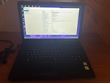 HP: HP noutbuk Xüsusiyyətlər: - Ekran: 15.6" (mat panel), HD - Prosessor — 4