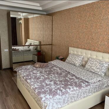 Квартиры Элитки Посуточно Бишкек: 2 комнаты, Душевая кабина, Постельное белье, Кондиционер