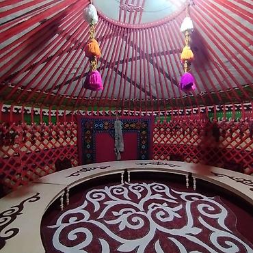 Аренда юрт: Аренда юрты, Каркас Деревянный, 75 баш, Казан, Посуда, С полом — 9