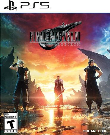 PS4 (Sony PlayStation 4): Оригинальный диск !!! Final Fantasy VII Rebirth (PS5) Неизведанное