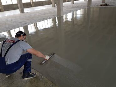 Бетонные работы: Стяжка Гарантия, Бесплатная консультация Больше 6 лет опыта — 35