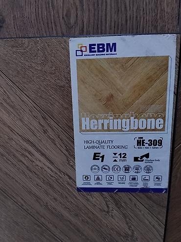 паркет для пола: Ламинат EBM Herringbone, модель HE-309 - Тип: высококачественный — 2
