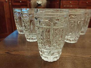 Stəkanlar, Xrustal, 6 ədədli dəst