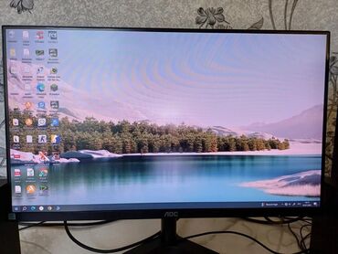 мониторы профессиональный: Монитор, AOC, LED, 24" - 25"