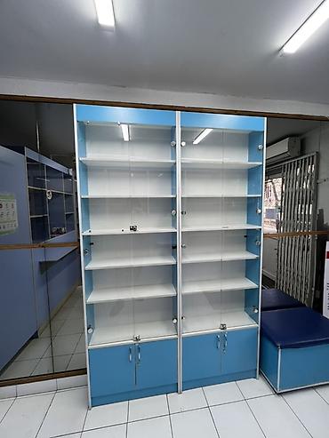 Комплекты офисной мебели: Комплект офисной мебели, Шкаф, ДСП, цвет - Голубой — 9