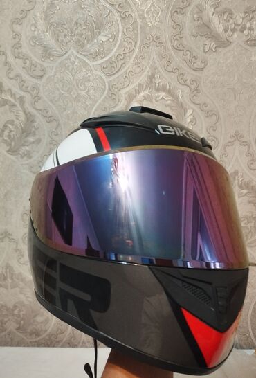 шлем для мотоцыкла: Шлём GIKE новый
размер XL 61 62