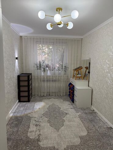 сдаю квартиру в кудайбергене: 3 комнаты, 58 м², 104 серия, 1 этаж, Евроремонт