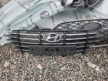 бампер саната дн8: Накладка на бампер Hyundai, Б/у, Оригинал — 2