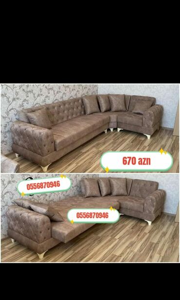 Sifarişlə divanlar: Künc divan, Qonaq otağı üçün, Parça, Bazalı, Açılan, Kitab — 16