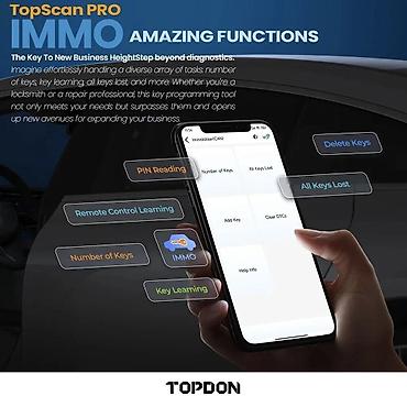 akcija ventilatora: TOPDON Topscan Pro Bluetooth OBD2 za iOS / Android Dijagnostika svih — 10