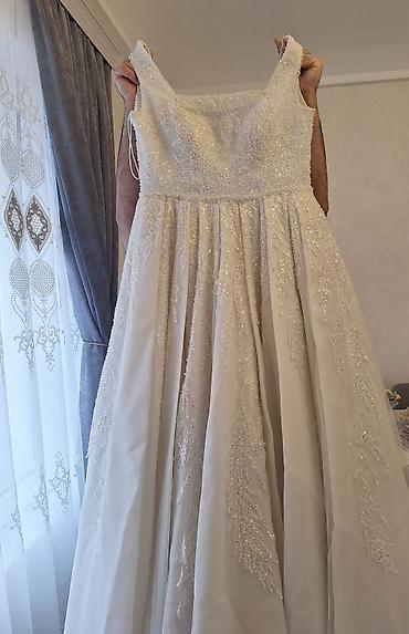 Toy paltarları və aksesuarları: Ağ rəngli gəlinlik paltarı "Cemal Yılmaz Fashion" mağazasından alınıb — 1