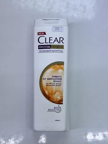 Шампунь CLEAR Против перхоти «Защита от выпадения волос» (Bio Booster) at lalafo.kg Шампунь CLEAR Против перхоти «Защита от выпадения волос» (Bio Booster)